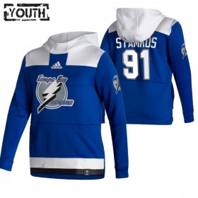 Tampa Bay Lightning Steven Stamkos 91 2020-21 Reverse Retro Hoodie Sawyer - Kinderen